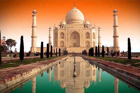Maharaja Cab Golden Triangle Tour Package Taj Mahal